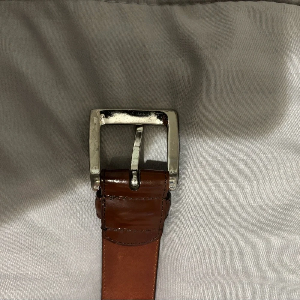 Brown Leather Women’s Coach Belt - Picture 4 of 8